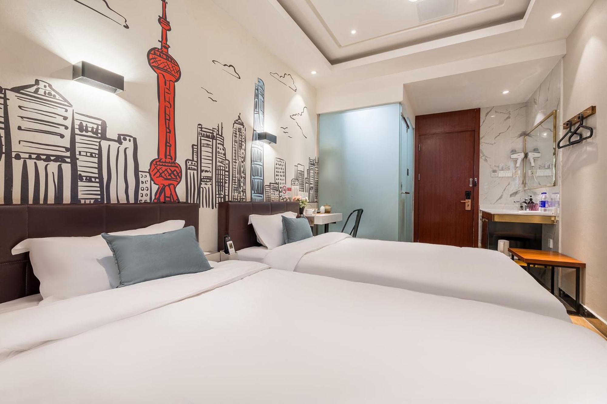 Meego Yes Hotel Shanghai Esterno foto