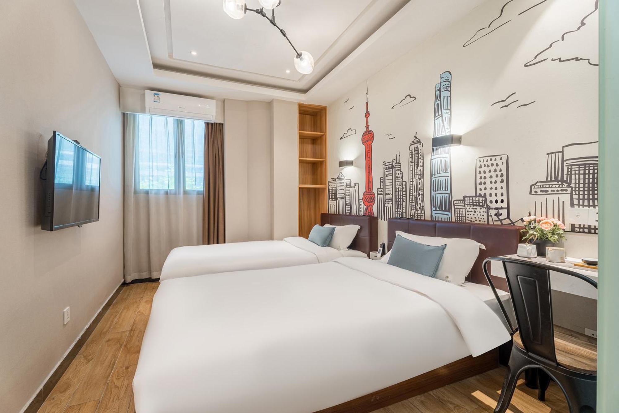 Meego Yes Hotel Shanghai Esterno foto